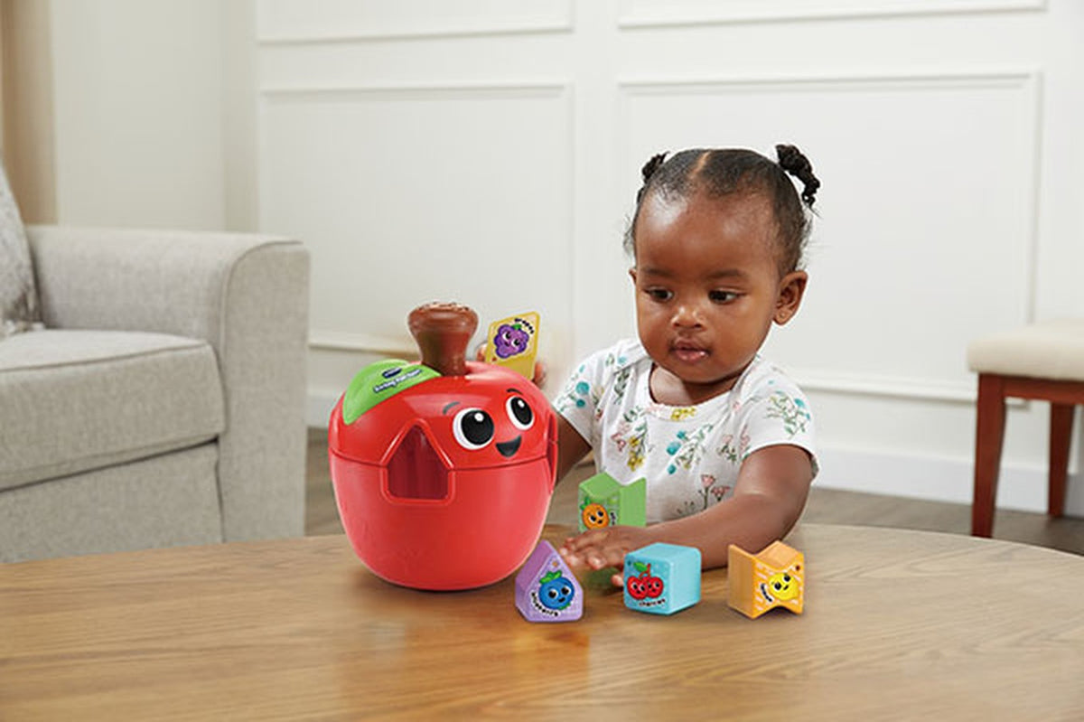 VTech Shape Sorting Fun Apple with 10 Shapes