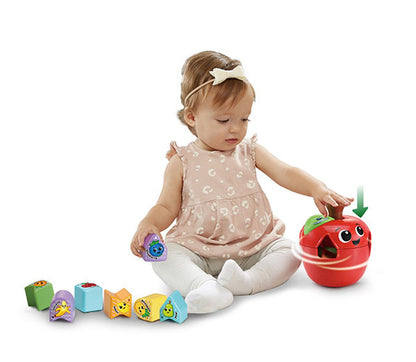 VTech Shape Sorting Fun Apple with 10 Shapes