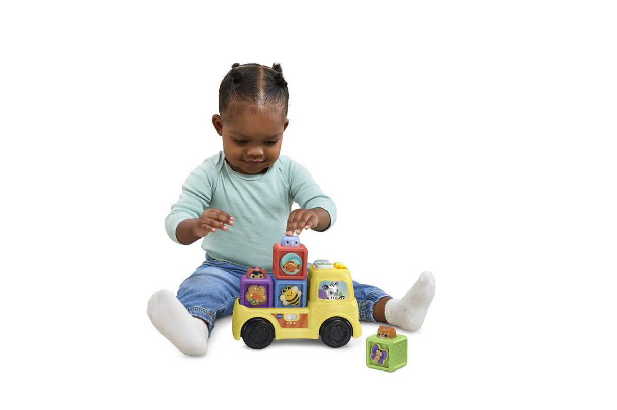 VTech Baby Beep & Go Blocks Battery-Operated Toy for Babies