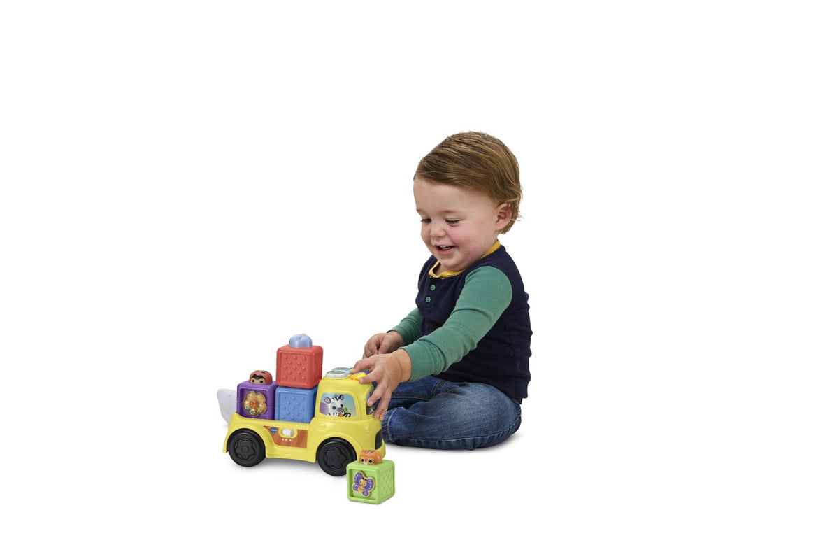 VTech Baby Beep & Go Blocks Battery-Operated Toy for Babies