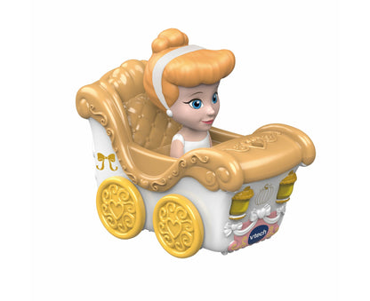 VTech Disney Princess Toot-Toot Drivers Enchanted Castle Slide Playset with Cinderella Vehicle