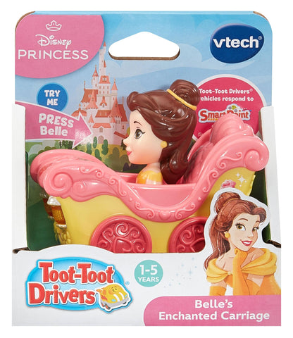 VTech Disney Princess Belle Carriage Pretend Play Toy