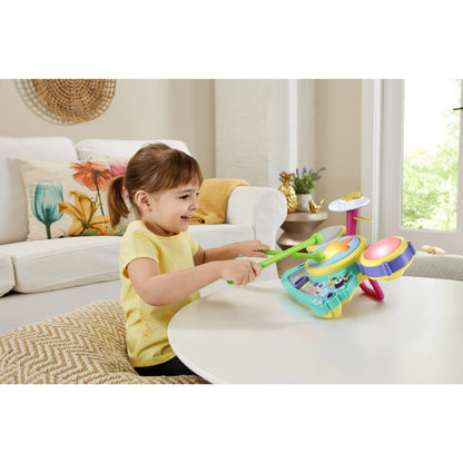 VTech Bluey Hooray Drum Set Interactive Musical Toy
