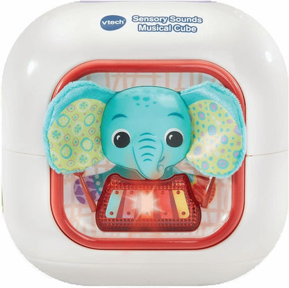 VTech Sensory Sounds Musical Cube Battery Operated