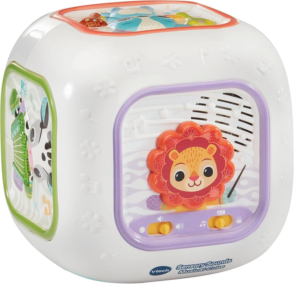 VTech Sensory Sounds Musical Cube Battery Operated
