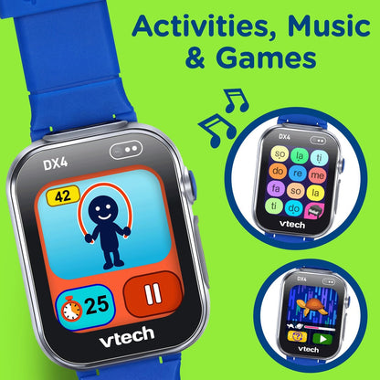 VTech Kidizoom Smart Watch Dx4 Blue Battery-Operated