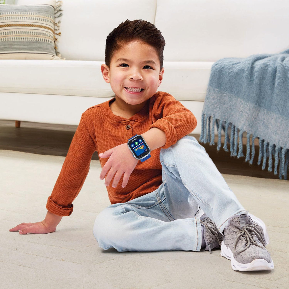VTech Kidizoom Smart Watch Dx4 Blue Battery-Operated