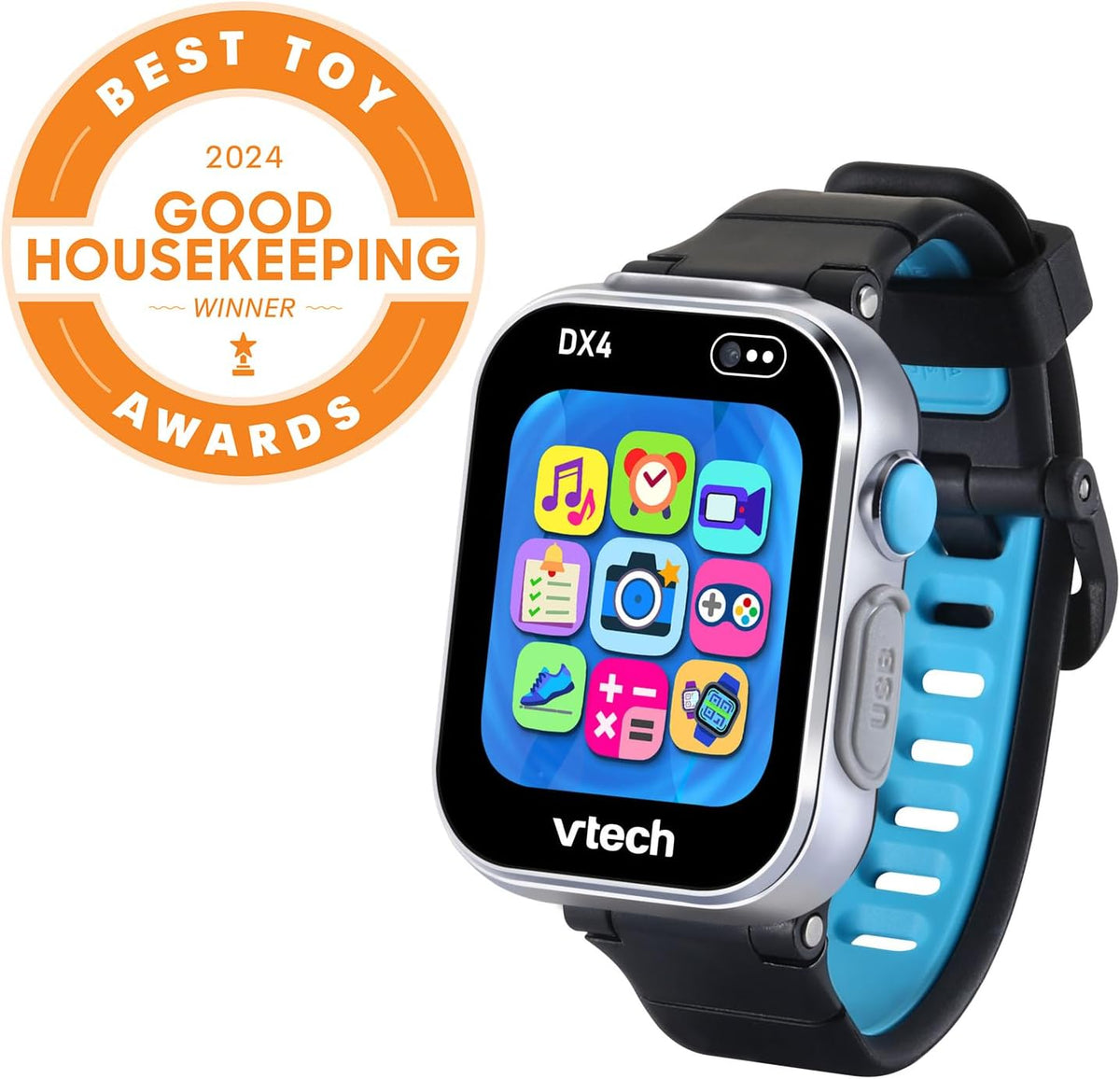 VTech Kidizoom Smart Watch Dx4 Black Battery-Operated