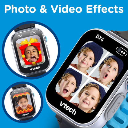 VTech Kidizoom Smart Watch Dx4 Black Battery-Operated