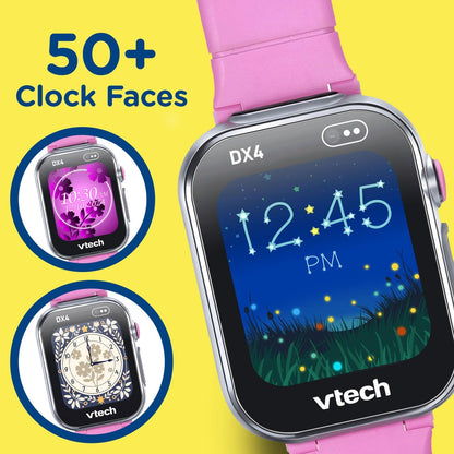 VTech Kidizoom Smart Watch DX4 Pink Camera Watch for Kids 4+