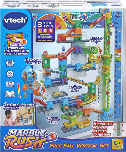 VTech Marble Rush Free Fall Vertical Building Set with Marbles