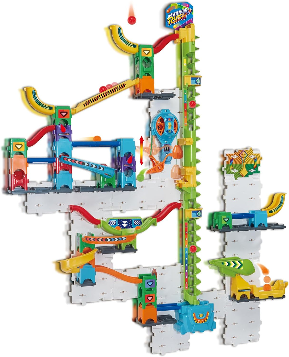 VTech Marble Rush Free Fall Vertical Building Set with Marbles