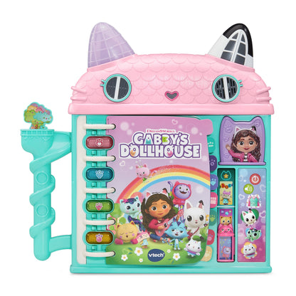 Tech Gabby's Dollhouse Cat-A-Vator Interactive Discovery Book