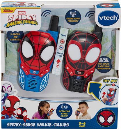 VTech Spidey & His Amazing Friends Spidey-Sense Walkie-Talkies 2-pieces