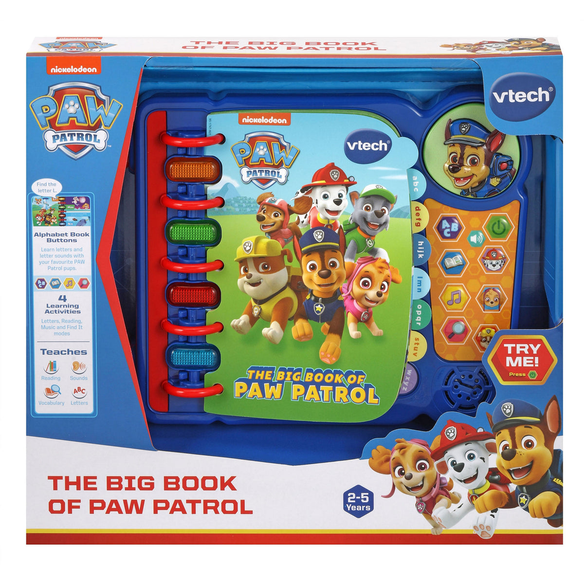 VTech Paw Patrol Interactive Learning Activity Book
