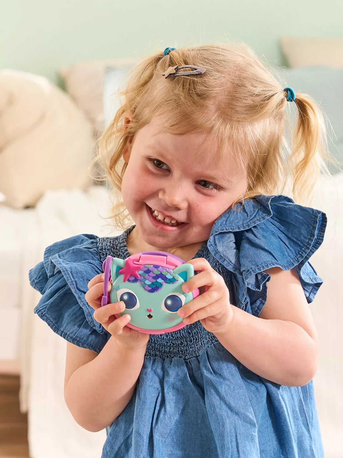 VTech Gabby's Dollhouse MerCat Portable Interactive Learning Toy for Kids