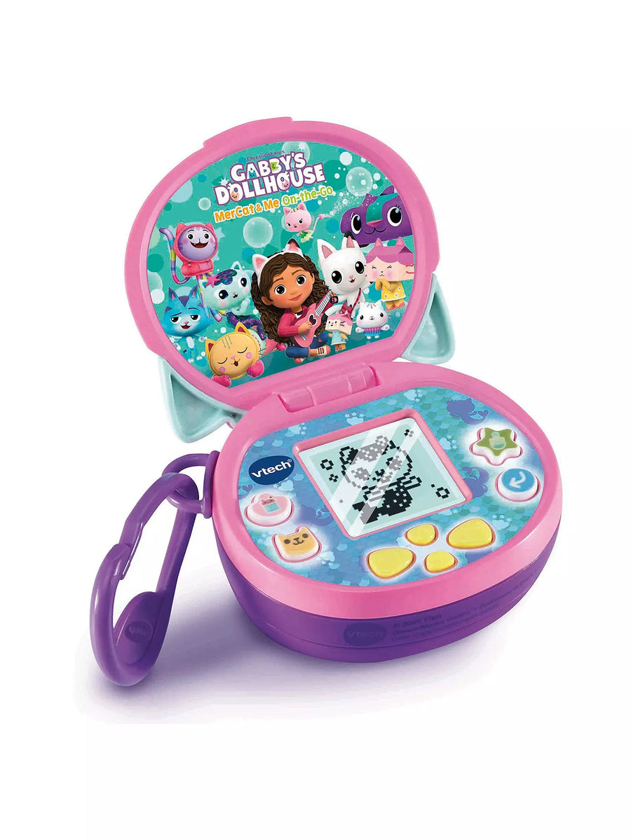 VTech Gabby's Dollhouse MerCat Portable Interactive Learning Toy for Kids