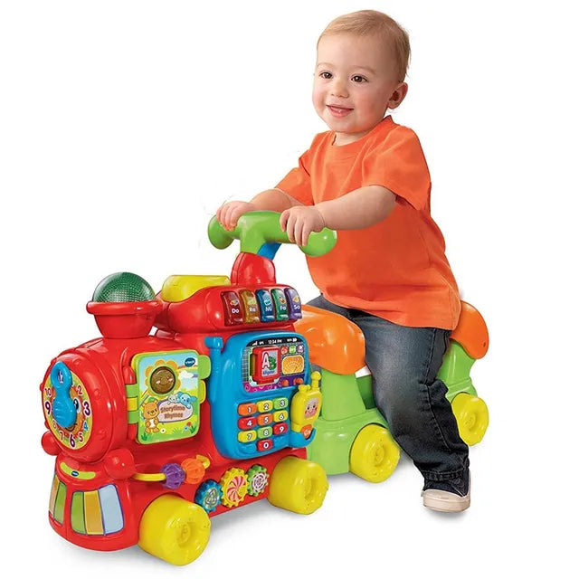 VTech Push & Ride Alphabet Train 4-in-1 Learning Toy
