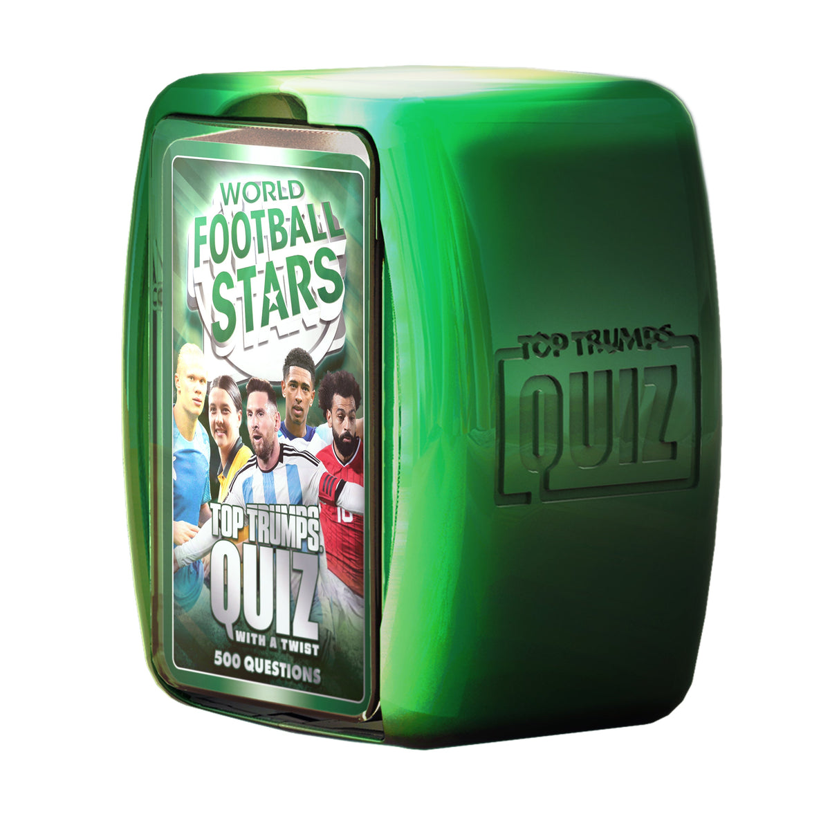 Top Trumps World Football Stars Quiz Game with 500 Football Questions