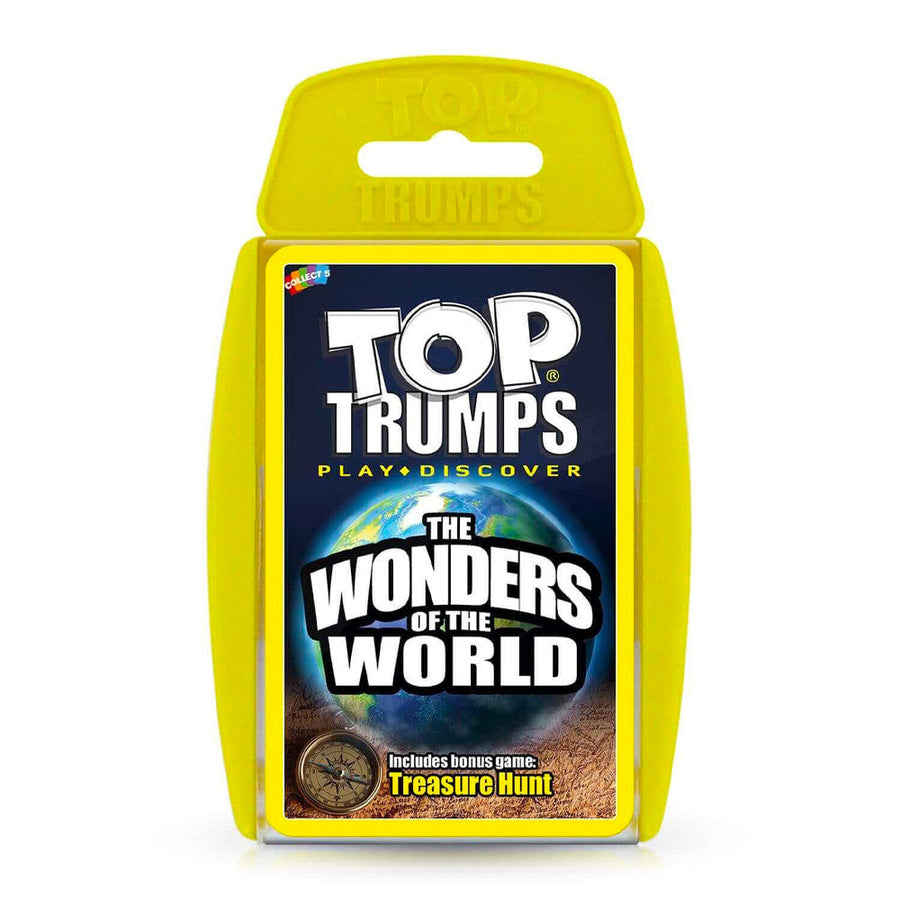 Top Trumps Wonders of the World Educational Card Game for Geography Lovers