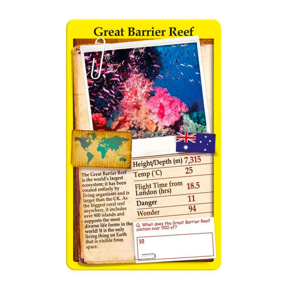 Top Trumps Wonders of the World Educational Card Game for Geography Lovers