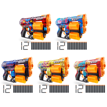 X-Shot Skins Dread Poppy Playtime 12 Darts Series 1