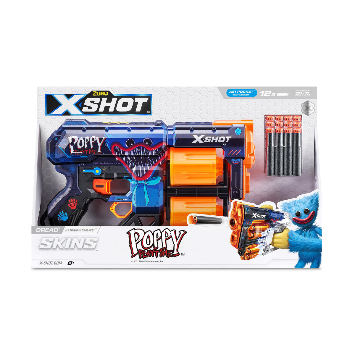 X-Shot Skins Dread Poppy Playtime 12 Darts Series 1