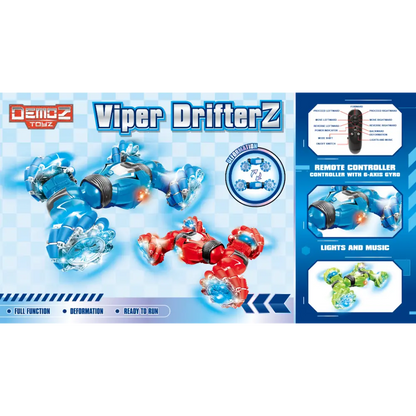 Demoz RC Viper Drifterz 1/12 2.4G 4WD with Light and Music Gyro