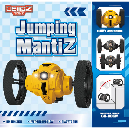 Demoz RC Jumping Mantiz 2.4G Remote-Control Stunt Car with Light & Sound