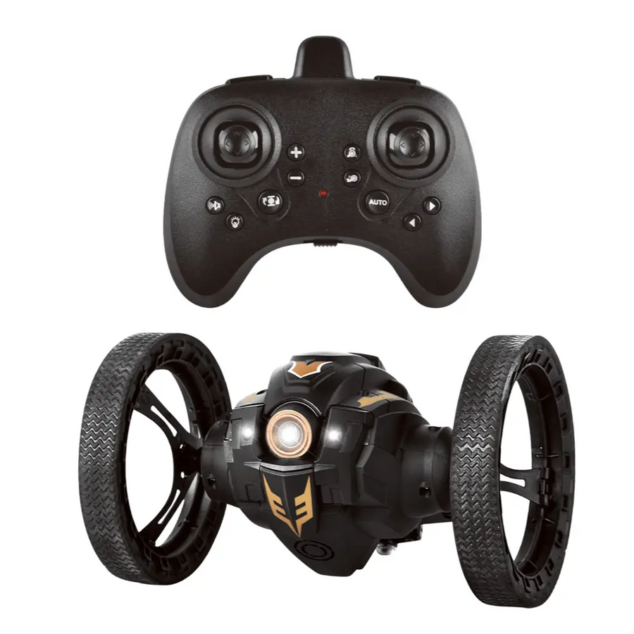 Demoz RC Jumping Mantiz 2.4G Remote-Control Stunt Car with Light & Sound