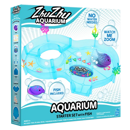 Zhuzhu Aquarium Starter Set with Fish