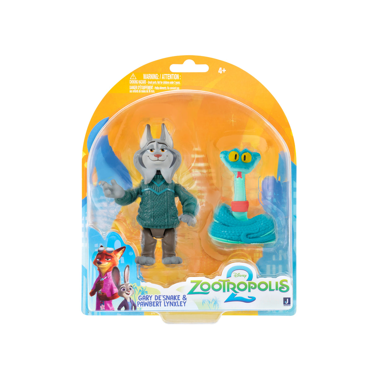 Zootropolis 2 Figure 3 Inch 2 Pack Assortment