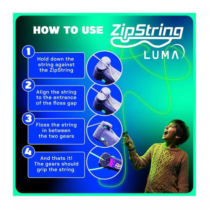 Zipstring Glows in the Dark Luma