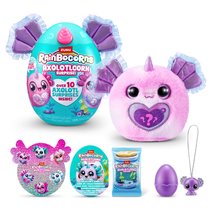 Raibocorns Axolotcorn Surprise Sparkle Heart Surprise Series 1