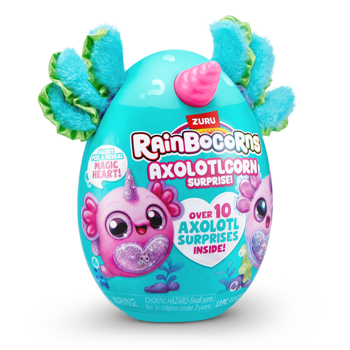 Raibocorns Axolotcorn Surprise Sparkle Heart Surprise Series 1