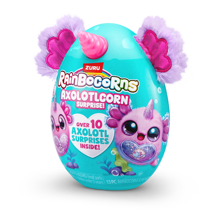 Raibocorns Axolotcorn Surprise Sparkle Heart Surprise Series 1