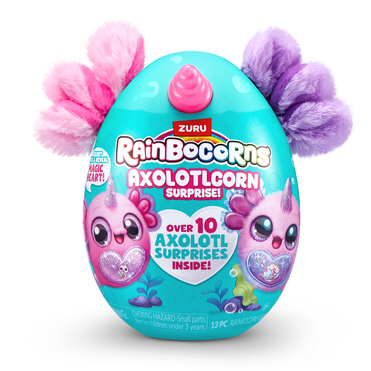 Raibocorns Axolotcorn Surprise Sparkle Heart Surprise Series 1