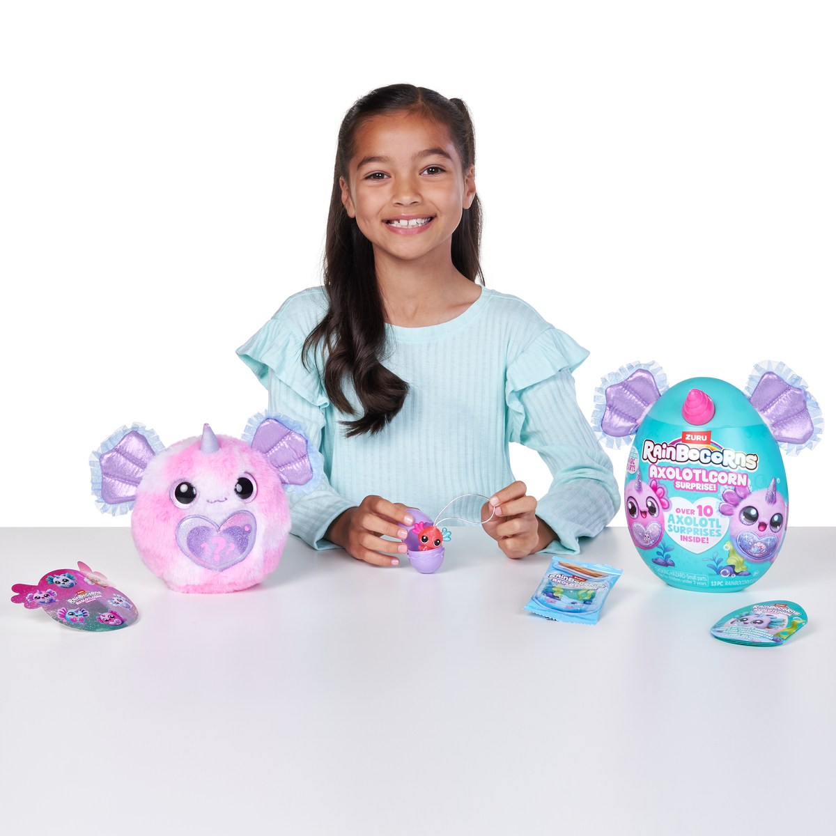 Raibocorns Axolotcorn Surprise Sparkle Heart Surprise Series 1