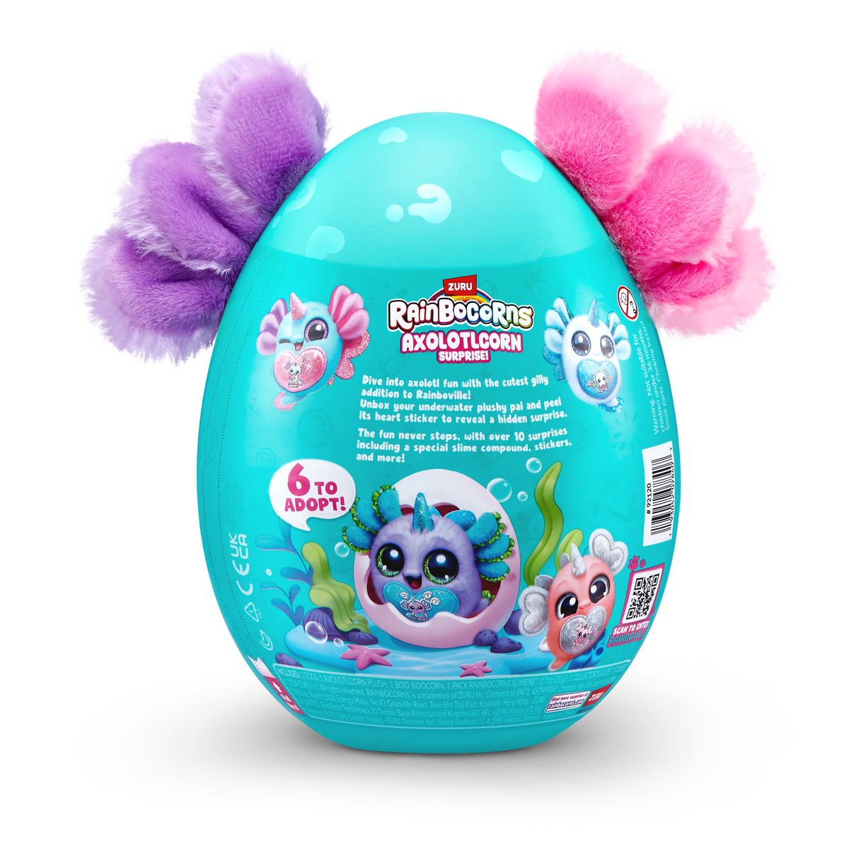 Raibocorns Axolotcorn Surprise Sparkle Heart Surprise Series 1
