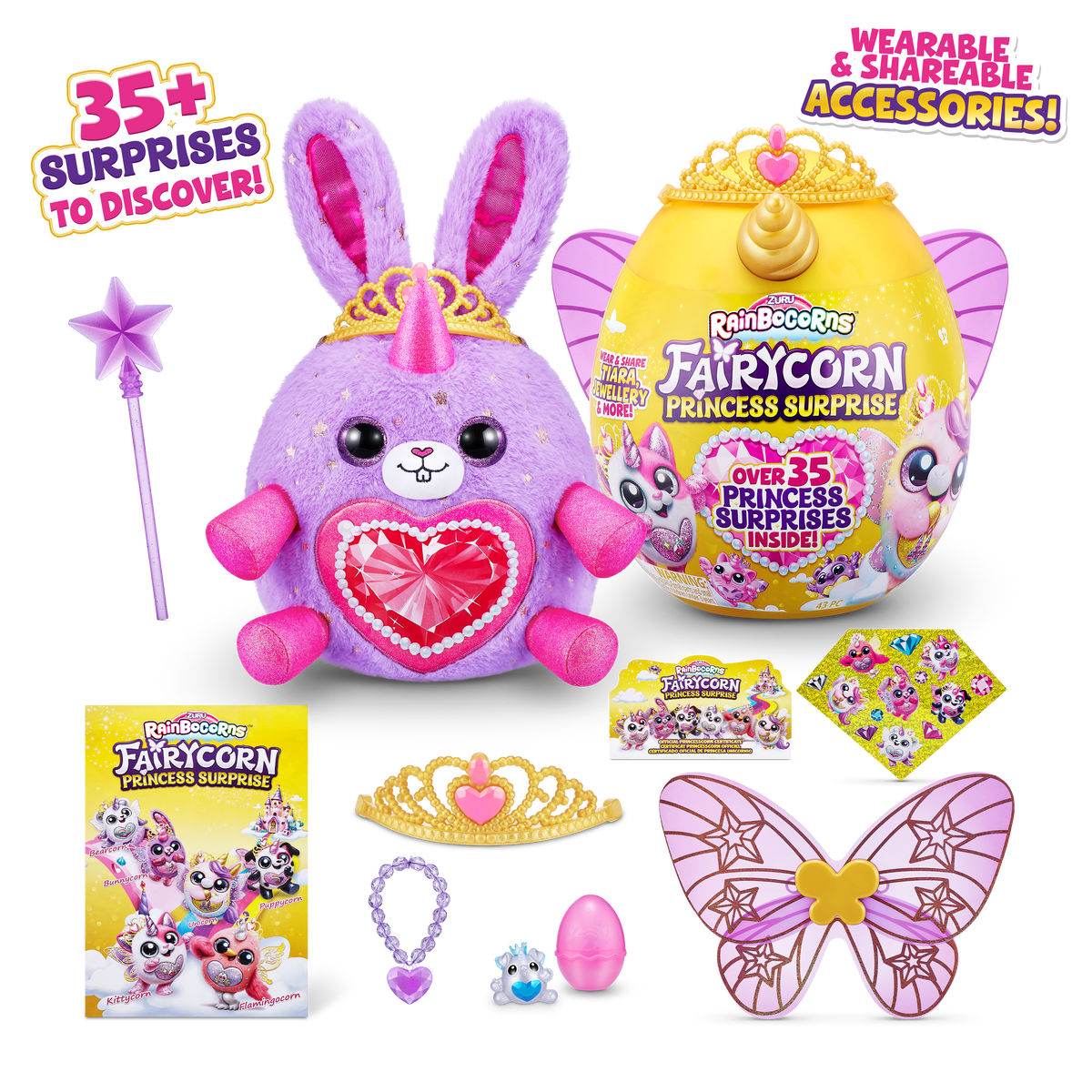 Rainbocorns Fairycorn Princess Surprise Series 6 Plush