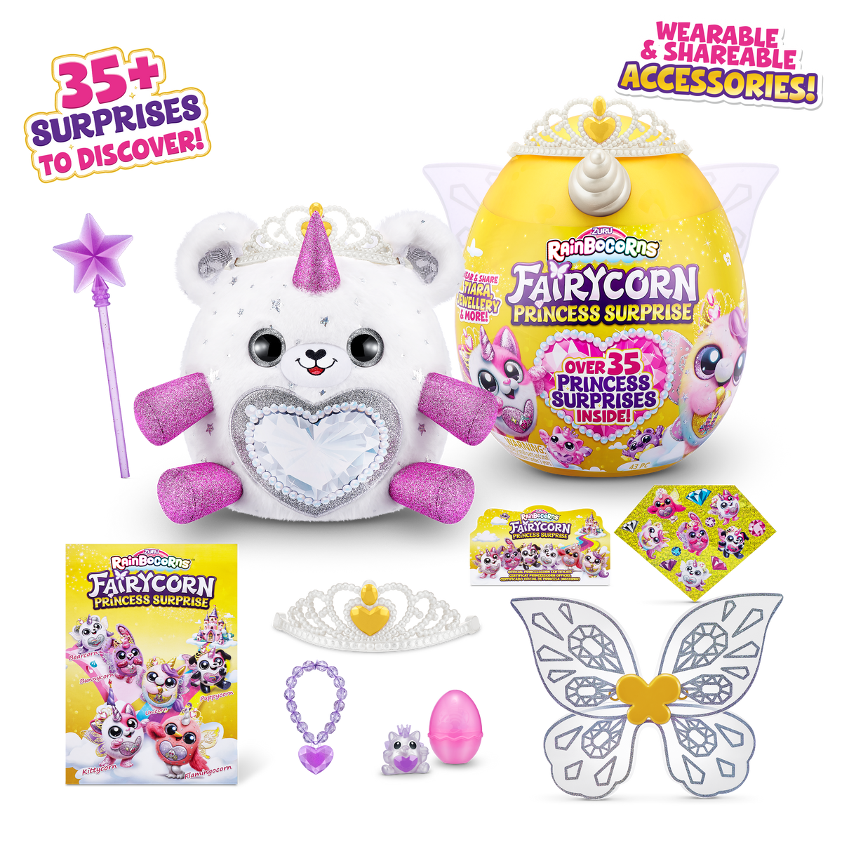 Rainbocorns Fairycorn Princess Surprise Series 6 Plush