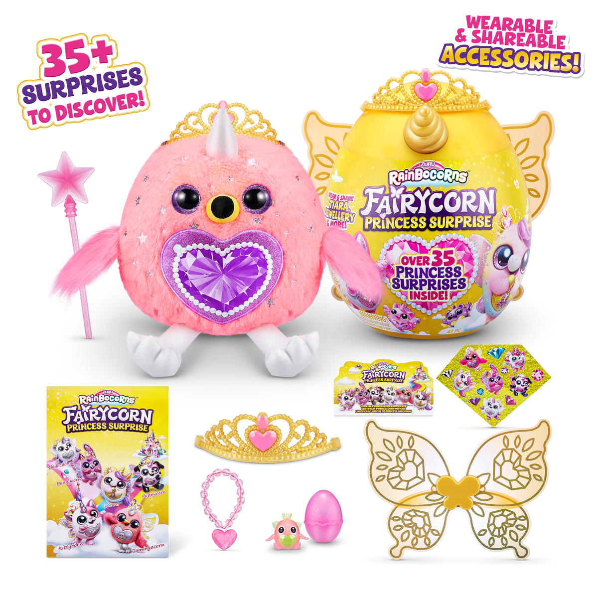 Rainbocorns Fairycorn Princess Surprise Series 6 Plush