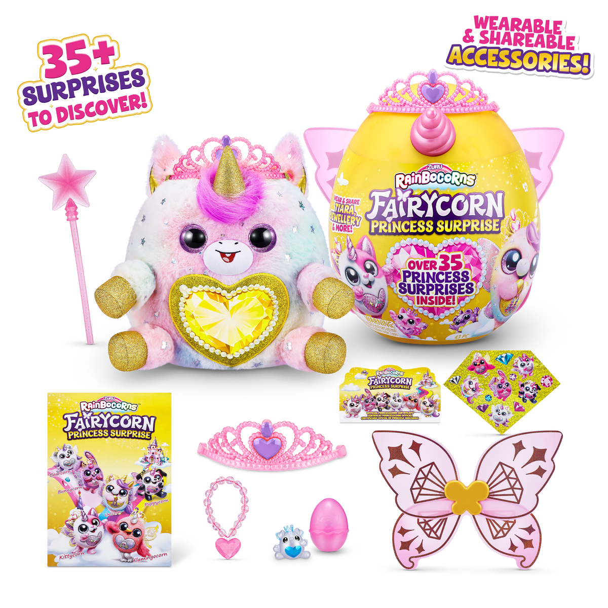 Rainbocorns Fairycorn Princess Surprise Series 6 Plush