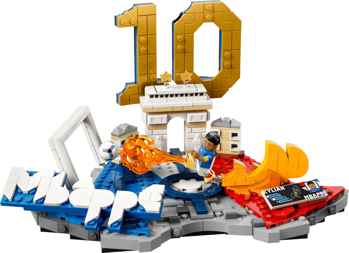 Lego Editions Mbappe Soccer Highlight Building Set