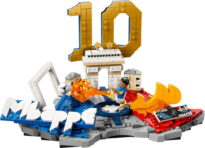 Lego Editions Mbappe Soccer Highlight Building Set
