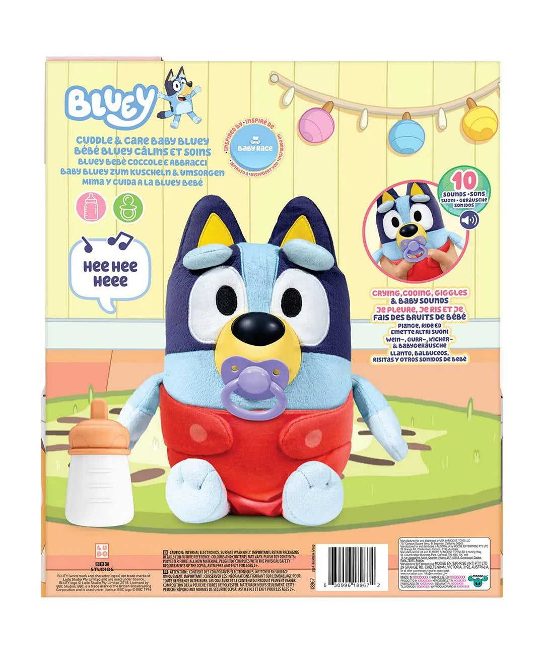 Bluey Cuddle & Care Baby Bluey
