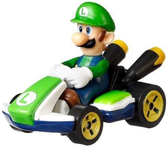 Hot Wheels Mario Kart Assortment Collectible Die-Cast Cars for Kids