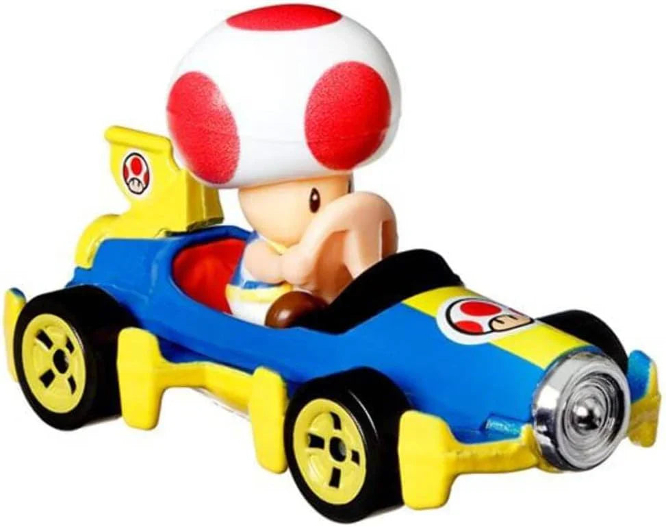 Hot Wheels Mario Kart Assortment Collectible Die-Cast Cars for Kids