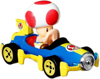Hot Wheels Mario Kart Assortment Collectible Die-Cast Cars for Kids
