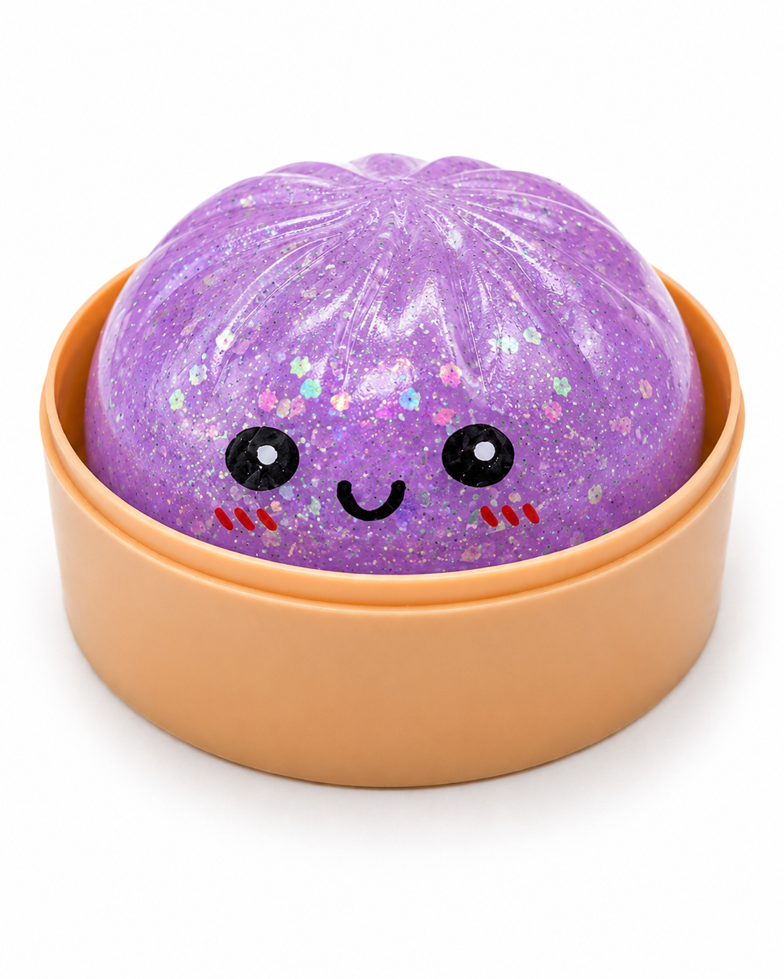 Squeezy Dumplings Glitter Squishy Sensory Fidget Toy for Kids - Sold per piece